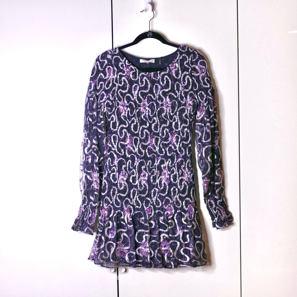 LoveShackFancy Scarlett Mini Dress Size M